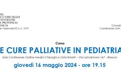 LE CURE PALLIATIVE IN PEDIATRIA, evento a Brescia