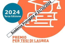 PROROGA Anno 2024 Premio per Tesi di Laurea dai contenuti innovativi inerenti alla NEURORIABILITAZIONE. Terza Edizione