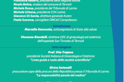 LA COLPA MEDICA: importante evento venerdi’ 24 a Termoli