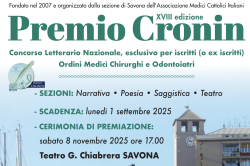 Premio Cronin 2025: concorso letterario per Medici e Odontoiatri
